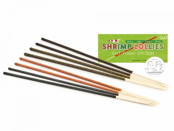 Shrimp Lollies - 4in1 Power - Garnelen-Futterlolly / Futtersticks