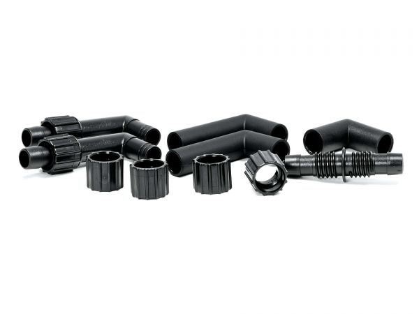 Dennerle Rohrinstallation-Set, schwarz für Scapers Flow Hang-On Filter