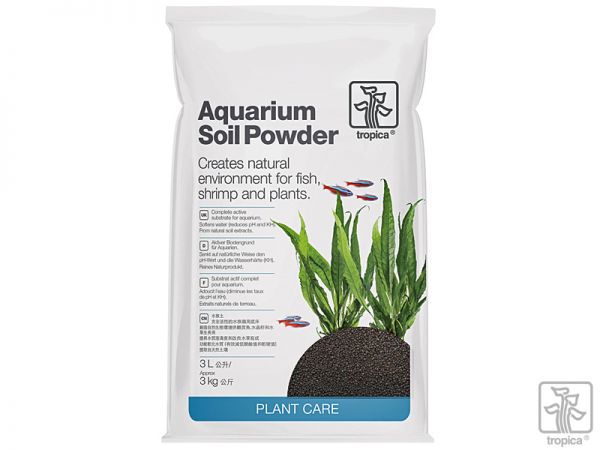 Aquarium Soil Powder, 3 Liter