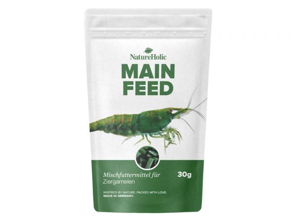 NatureHolic Mainfeed Garnelenfutter, 30g
