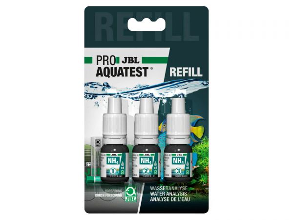 JBL - Pro Aquatest NH4 (Ammonium/Ammoniak) Reagenz, Refill-Pack (Nachfüllung)