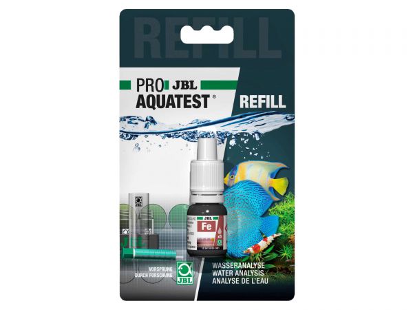 JBL - Pro Aquatest Fe (Eisen) Reagenz, Refill-Pack (Nachfüllung)