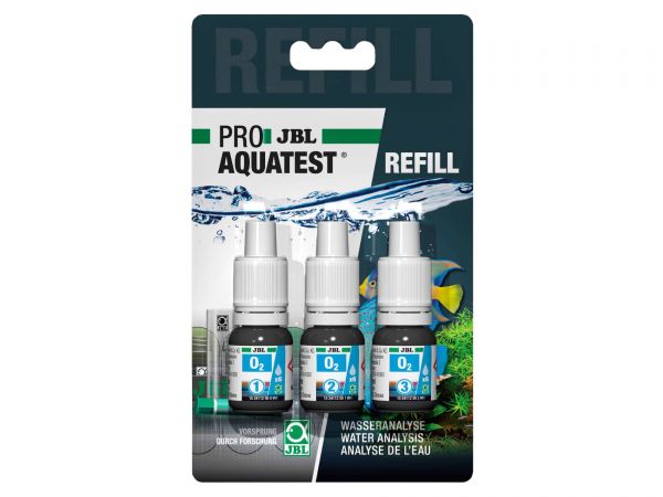 JBL - Pro Aquatest O2 (Sauerstoff) Reagenz, Refill-Pack (Nachfüllung)