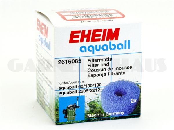 Filtermatte (blau), 2x f. aquaball 2208-2212