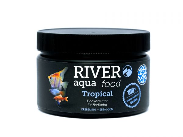 River Aqua Food Tropical Flakes - Zierfischfutter