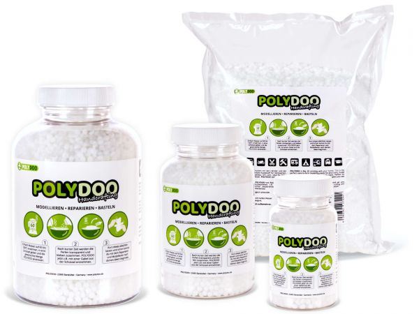 POLYDOO - Modellierkunststoff - Modellieren, Reparieren, Basteln
