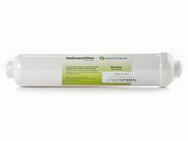 Osmofresh Ersatz Sedimentfilter für Smartline Basic 50GPD 100GPD