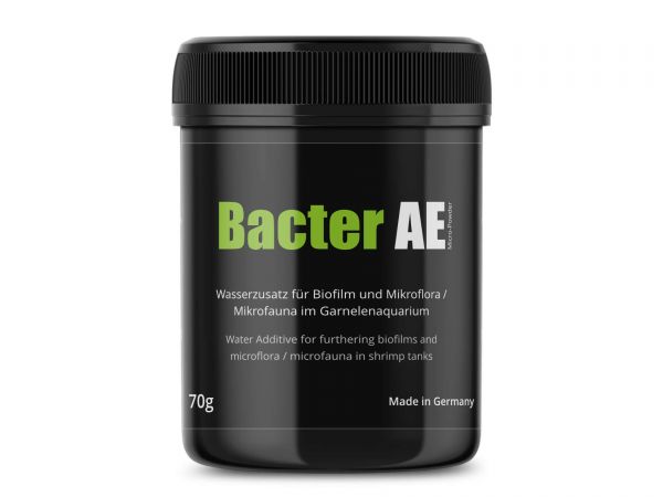 GlasGarten Bacter AE - Micropowder, 70g - Garnelenfutter, Aufzuchtfutter und Biofilm