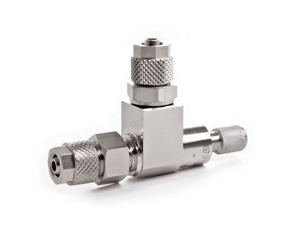 Aqua-Noa CO2-Nadelventil S / Feinnadelventil Z mit 2 Schlauchanschlüssen