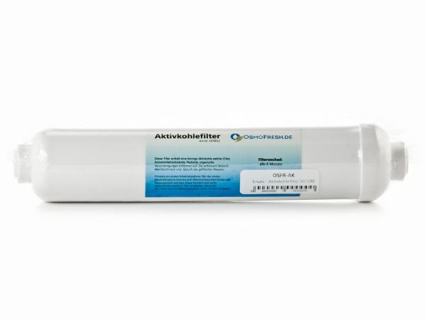 Osmofresh Ersatz Aktivkohlefilter für Smartline Basic 50GPD 100GPD