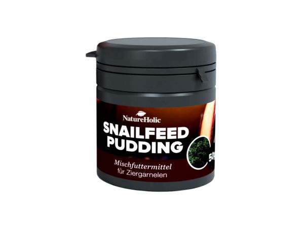 NatureHolic Snailfeed Pudding, 50g - Schneckenfutter, Schneckenpaste