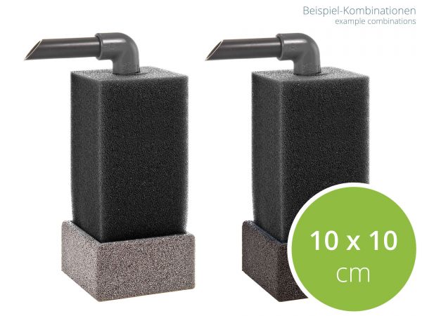 Jonnys Air Concept - Mobiler HMF, Höhe 22 cm, Größe M - Aquariumfilter