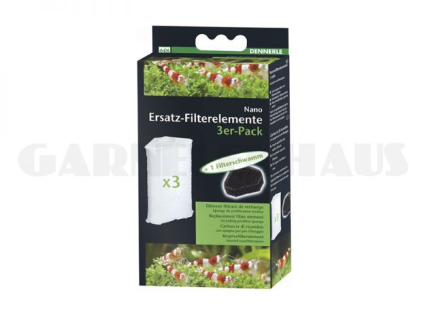 Nano-Eckfilter, Ersatz-Filterelement, 3er-Pack
