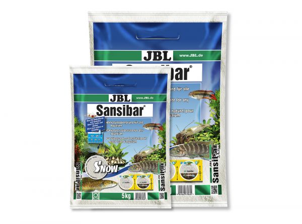 JBL - Sansibar SNOW Bodengrund für Aquarien