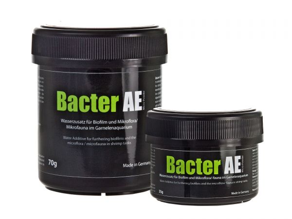 GlasGarten Bacter AE - Micropowder - Garnelenfutter, Aufzuchtfutter und Biofilm