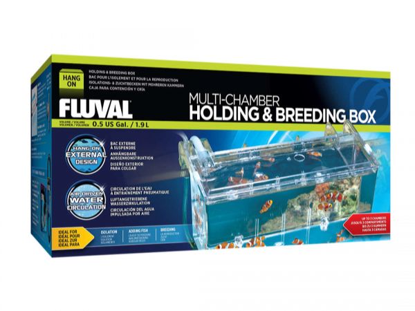 Fluval Hang-On Breeding Box L (Multi Chamber), Aufzuchtbox