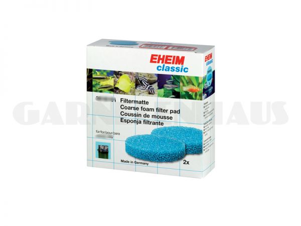 Filtermatte (blau), 2x f. 2213 Classic