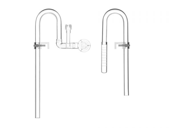 AQUARIO - Neo Flow Premium V.2 - Aquarium Filter Ein- und Auslaufset