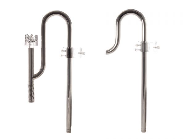 Edelstahl-Set Inflow & Outflow inkl. Skimmer