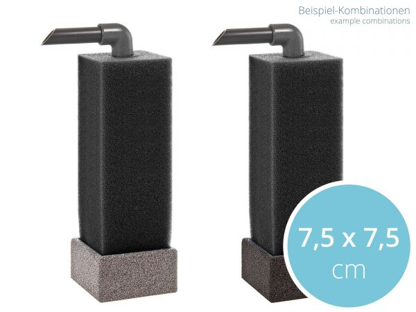 Jonnys Air Concept - Mobiler HMF, Höhe 37 cm, Größe S - Aquariumfilter