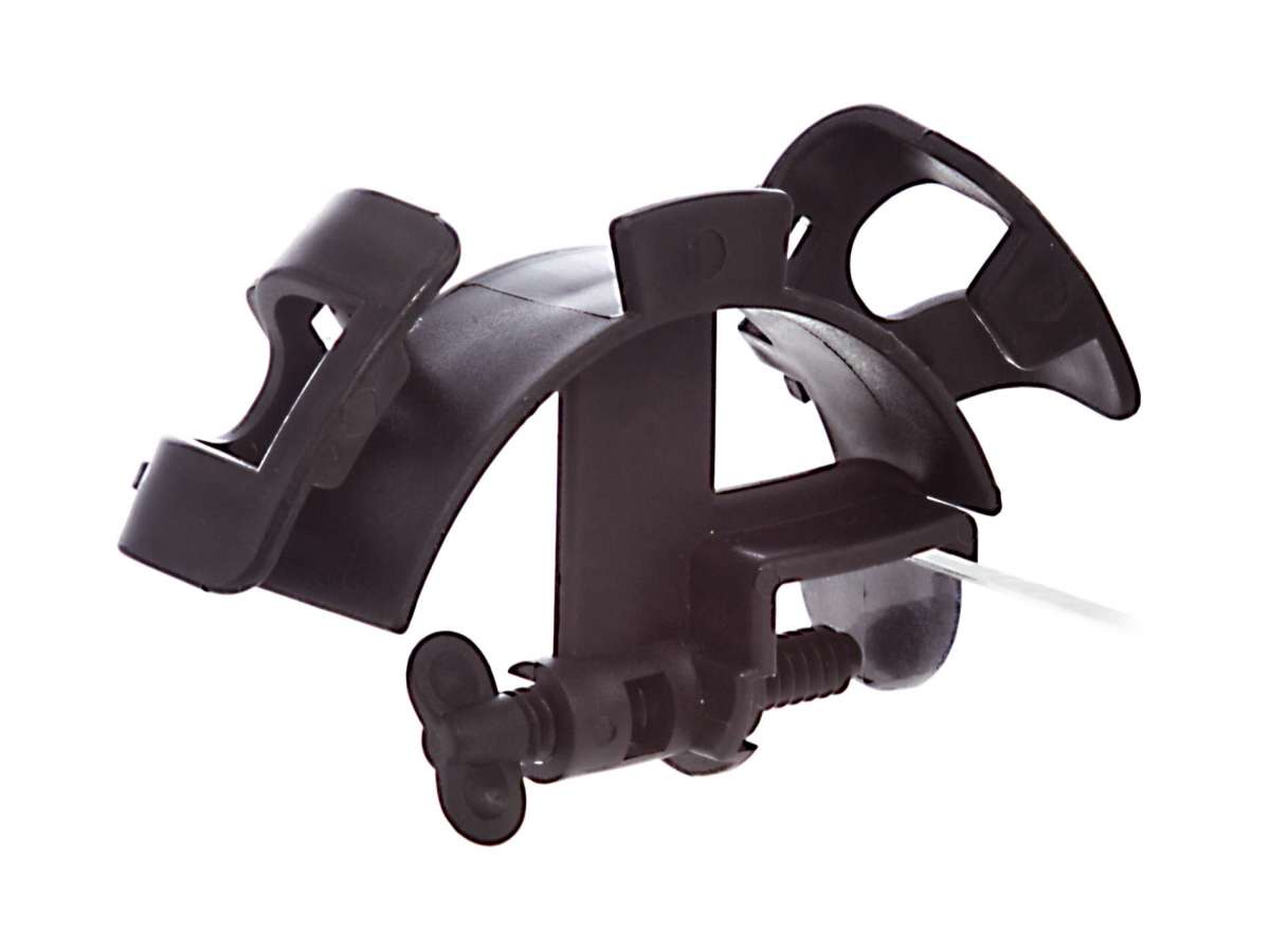 YGTGZ 3-teiliger Aquarium-Schlauchhalter – 1 Gebogen, 2 Gerade, Verstellbar Für Glas 1–18 Mm